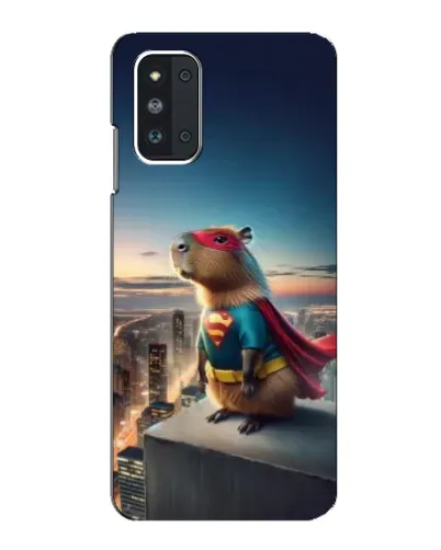 Чехол для Samsung Galaxy F52 5G (E526) с картинкой «Капи-мен супергерой» Чехол для Samsung Galaxy F52 5G (E526) с картинкой «Капи-мен супергерой»