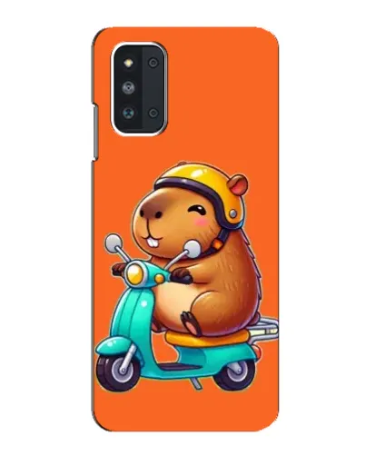 Чехол для Samsung Galaxy F52 5G (E526) с картинкой «Капибара на скутере» Чехол для Samsung Galaxy F52 5G (E526) с картинкой «Капибара на скутере»