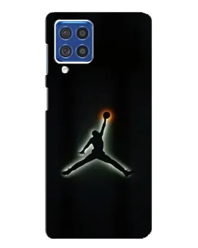 Чехол для Samsung Galaxy F62 с картинкой «Jordan Gradient Logo»