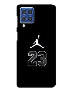 Чехол для Samsung Galaxy F62 с картинкой «Jordan Flight 23»