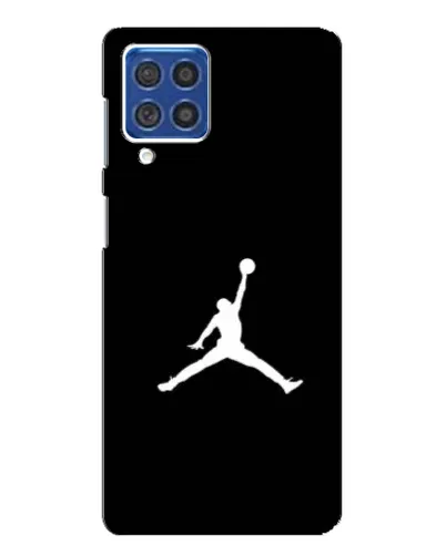 Чехол для Samsung Galaxy F62 с картинкой «Jordan Silhouette»