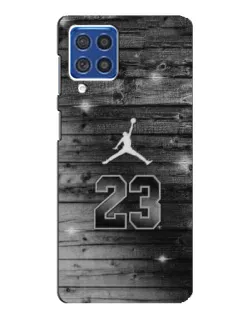 Чехол для Samsung Galaxy F62 с картинкой «Jordan Carbon 23»