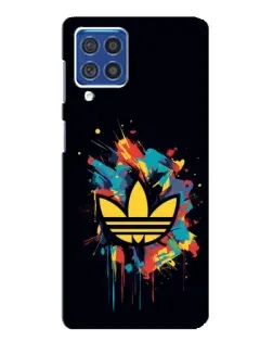 Чехол для Samsung Galaxy F62 с картинкой «Adidas Splash»