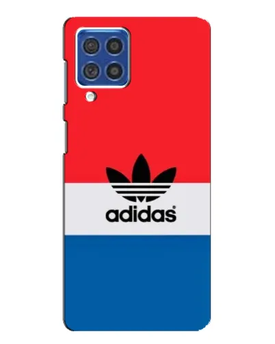 Чехол для Samsung Galaxy F62 с картинкой «Ретро блоки Adidas» Чехол для Samsung Galaxy F62 с картинкой «Ретро блоки Adidas»