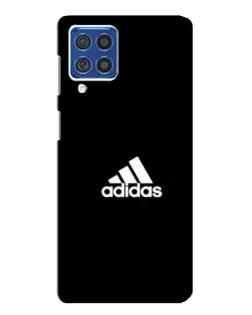 Чехол для Samsung Galaxy F62 с картинкой «Adidas Red Style»