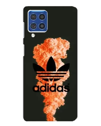 Чехол для Samsung Galaxy F62 с картинкой «Оранжевый дым Adidas» Чехол для Samsung Galaxy F62 с картинкой «Оранжевый дым Adidas»