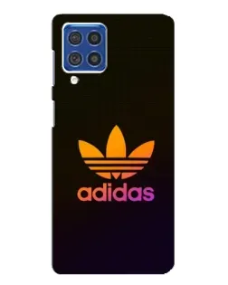 Чехол для Samsung Galaxy F62 с картинкой «Градиент Adidas»