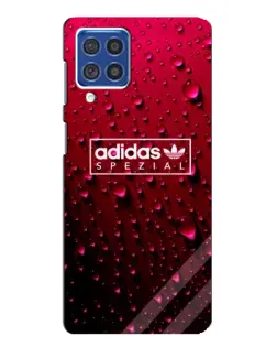 Чехол для Samsung Galaxy F62 с картинкой «Adidas Gold Marble»