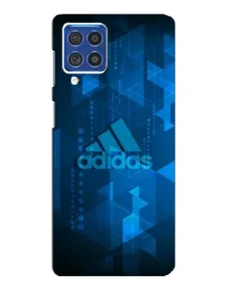 Чехол для Samsung Galaxy F62 с картинкой «Adidas Sport Art»