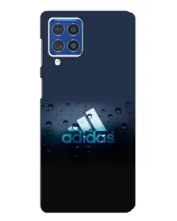 Чехол для Samsung Galaxy F62 с картинкой «Adidas Water Drops»