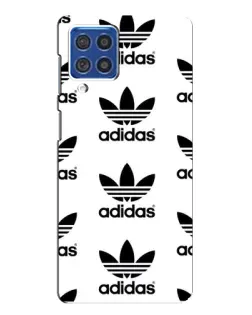 Чехол для Samsung Galaxy F62 с картинкой «Adidas Pattern»