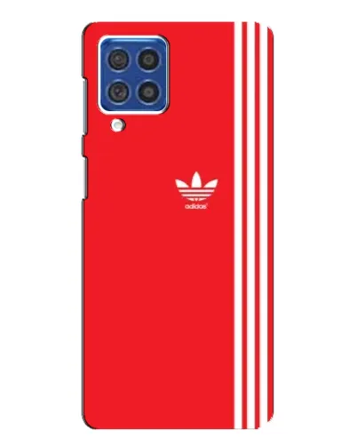 Чехол для Samsung Galaxy F62 с картинкой «Красный минимализм Adidas» Чехол для Samsung Galaxy F62 с картинкой «Красный минимализм Adidas»