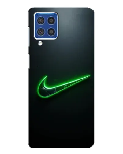 Чехол для Samsung Galaxy F62 с картинкой «Неоновый контур Nike» Чехол для Samsung Galaxy F62 с картинкой «Неоновый контур Nike»