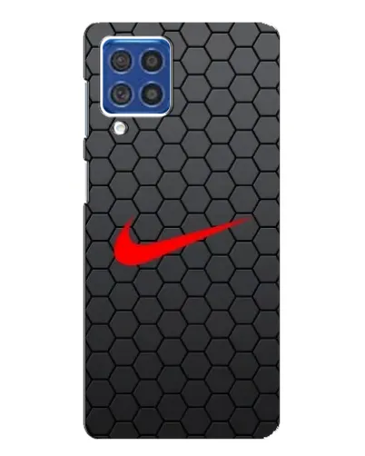 Чехол для Samsung Galaxy F62 с картинкой «Nike — карбоновая сетка» Чехол для Samsung Galaxy F62 с картинкой «Nike — карбоновая сетка»