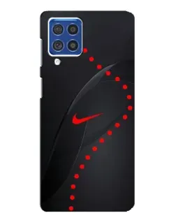 Чохол для Samsung Galaxy F62 з картинкою «Абстрактний дизайн Nike»