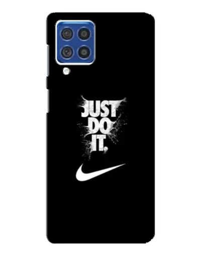 Чехол для Samsung Galaxy F62 с картинкой «Текстовый принт Nike» Чехол для Samsung Galaxy F62 с картинкой «Текстовый принт Nike»