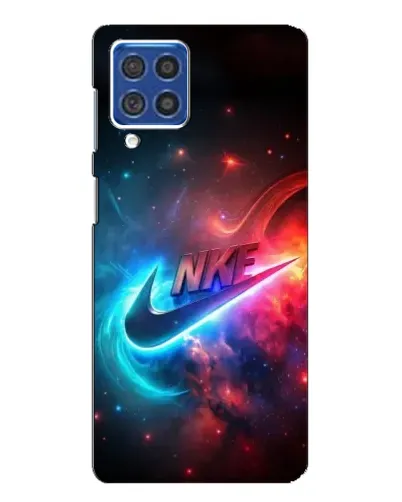 Чехол для Samsung Galaxy F62 с картинкой «Огненный логотип Nike» Чехол для Samsung Galaxy F62 с картинкой «Огненный логотип Nike»
