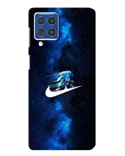 Чохол для Samsung Galaxy F62 з картинкою «Зірковий шлях Nike»