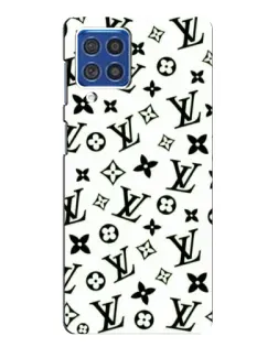 Чехол для Samsung Galaxy F62 с картинкой «Монохромный хаос LV»