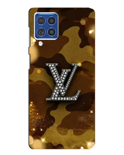 Чехол для Samsung Galaxy F62 с картинкой «Камуфляжный Louis Vuitton»