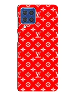 Чехол для Samsung Galaxy F62 с картинкой «Яркий паттерн LV»
