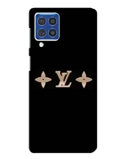 Чехол для Samsung Galaxy F62 с картинкой «Louis Vuitton — минимализм»