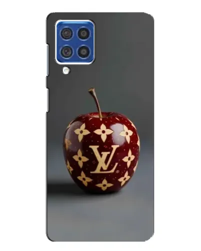 Чехол для Samsung Galaxy F62 с картинкой «Красное яблоко LV»