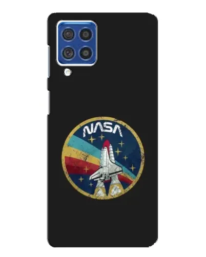 Чехол для Samsung Galaxy F62 с картинкой «NASA — эмблема миссии»
