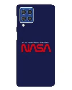 Чехол для Samsung Galaxy F62 с картинкой «NASA — глубокий космос»
