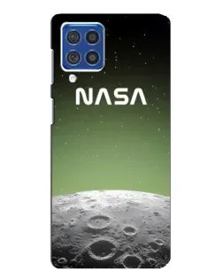 Чехол для Samsung Galaxy F62 с картинкой «NASA — лунный градиент»