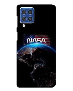 Чехол для Samsung Galaxy F62 с картинкой «Земля из космоса NASA»