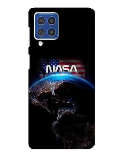 Чехол для Samsung Galaxy F62 с картинкой «Земля из космоса NASA»