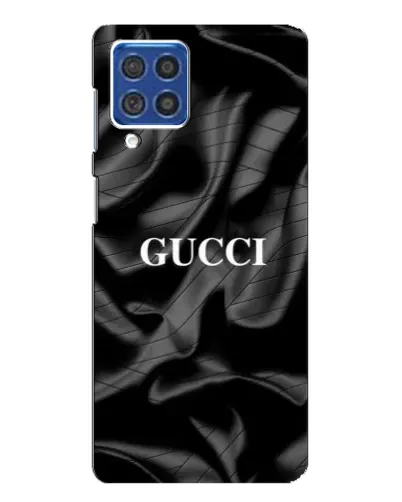 Чехол для Samsung Galaxy F62 с картинкой «Gucci — шелковые волны»