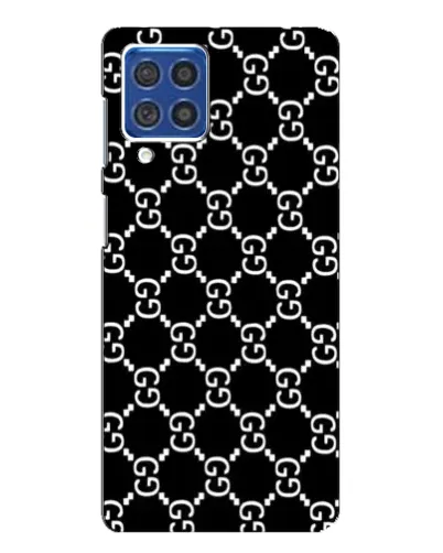 Чехол для Samsung Galaxy F62 с картинкой «Gucci — сетчатый паттерн»