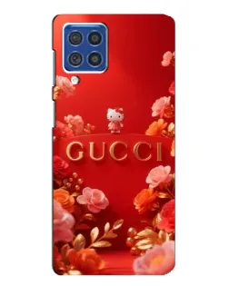 Чехол для Samsung Galaxy F62 с картинкой «Gucci — золотой сад»