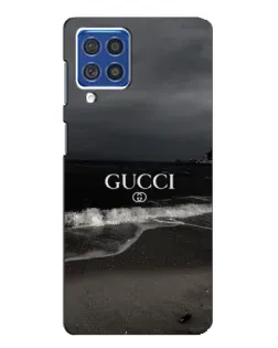 Чехол для Samsung Galaxy F62 с картинкой «Gucci — морской прибой»