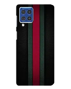 Чехол для Samsung Galaxy F62 с картинкой «Gucci — неоновая линия»