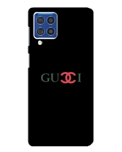 Чехол для Samsung Galaxy F62 с картинкой «Gucci — красный градиент»
