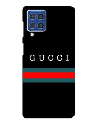 Чехол для Samsung Galaxy F62 с картинкой «Gucci — красный пояс»