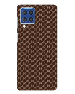 Чохол для Samsung Galaxy F62 з картинкою «Gucci — шоколадна сітка»