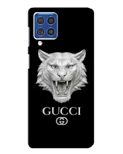 Чохол для Samsung Galaxy F62 з картинкою «Gucci — срібний лев»
