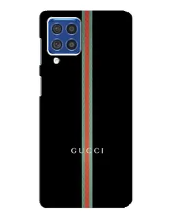 Чохол для Samsung Galaxy F62 з картинкою «Gucci — строга лінія»