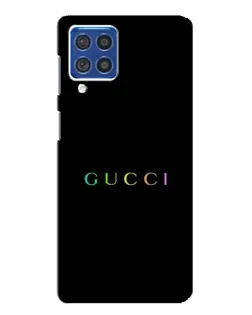 Чохол для Samsung Galaxy F62 з картинкою «Gucci — неоновий мінімалізм»
