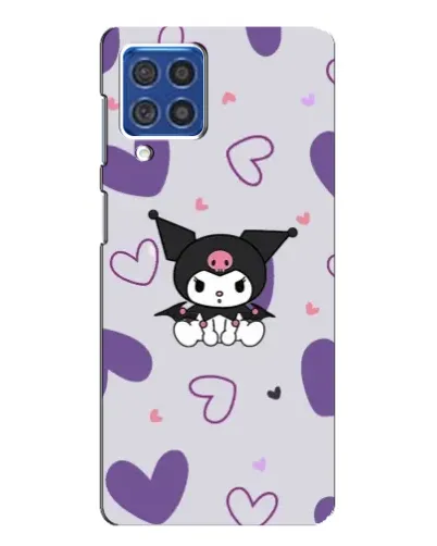 Чехол для Samsung Galaxy F62 с картинкой «Kuromi и лавандовые сердца» Чехол для Samsung Galaxy F62 с картинкой «Kuromi и лавандовые сердца»
