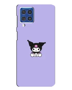 Чехол для Samsung Galaxy F62 с картинкой «Kuromi — фиолетовый минимализм» Чехол для Samsung Galaxy F62 с картинкой «Kuromi — фиолетовый минимализм»
