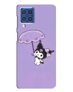 Чехол для Samsung Galaxy F62 с картинкой «Kuromi с зонтиком» Чехол для Samsung Galaxy F62 с картинкой «Kuromi с зонтиком»