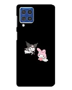 Чехол для Samsung Galaxy F62 с картинкой «My Melody и Kuromi» Чехол для Samsung Galaxy F62 с картинкой «My Melody и Kuromi»