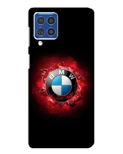 Чехол для Samsung Galaxy F62 с картинкой «Логотип BMW — вспышка»