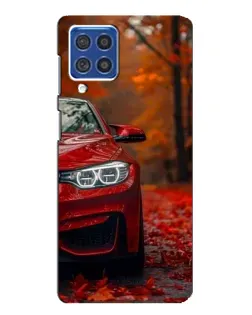 Чехол для Samsung Galaxy F62 с картинкой «Осенняя BMW M4»