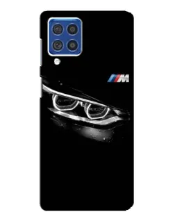 Чехол для Samsung Galaxy F62 с картинкой «BMW — взгляд тигра»